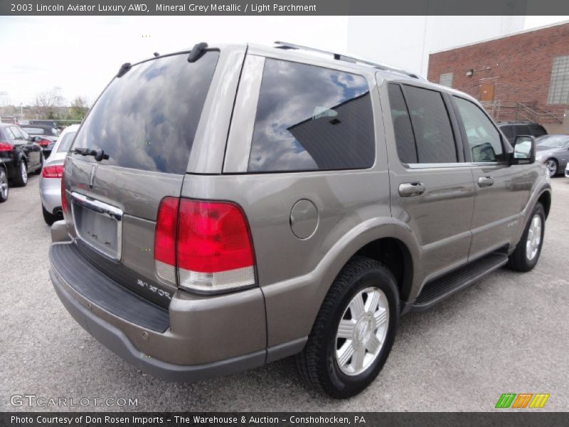 Mineral Grey Metallic / Light Parchment 2003 Lincoln Aviator Luxury AWD