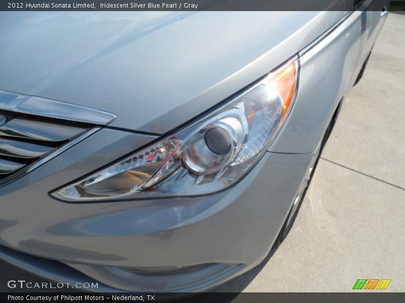 Iridescent Silver Blue Pearl / Gray 2012 Hyundai Sonata Limited