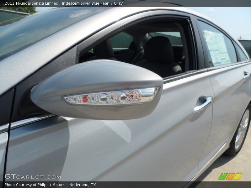 Iridescent Silver Blue Pearl / Gray 2012 Hyundai Sonata Limited