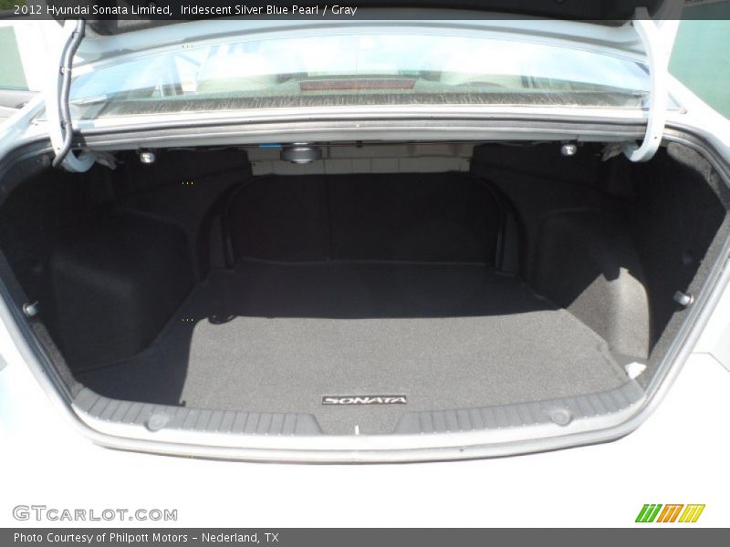 Iridescent Silver Blue Pearl / Gray 2012 Hyundai Sonata Limited