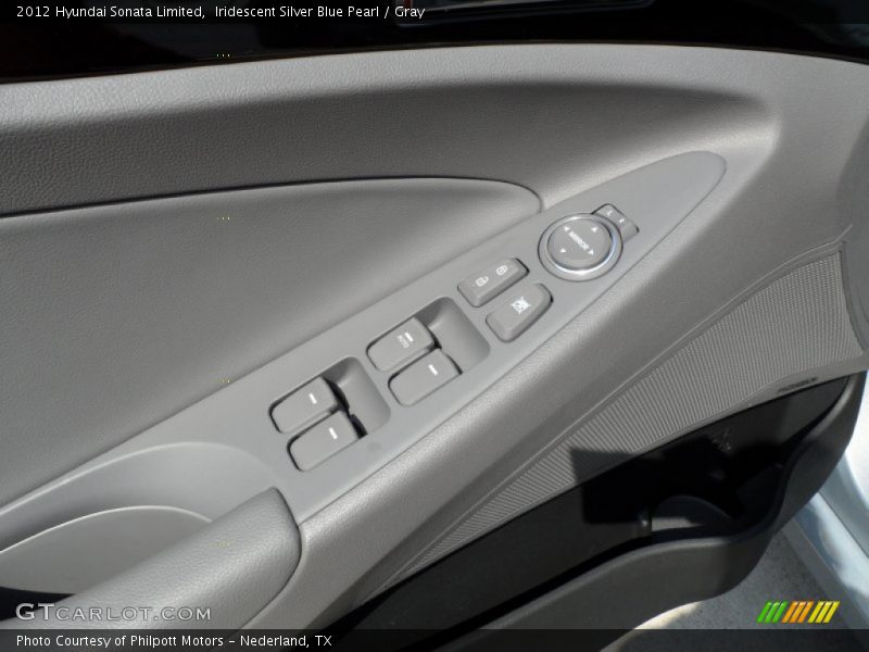Iridescent Silver Blue Pearl / Gray 2012 Hyundai Sonata Limited