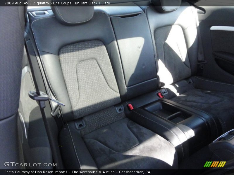 Brilliant Black / Black 2009 Audi A5 3.2 quattro S Line Coupe