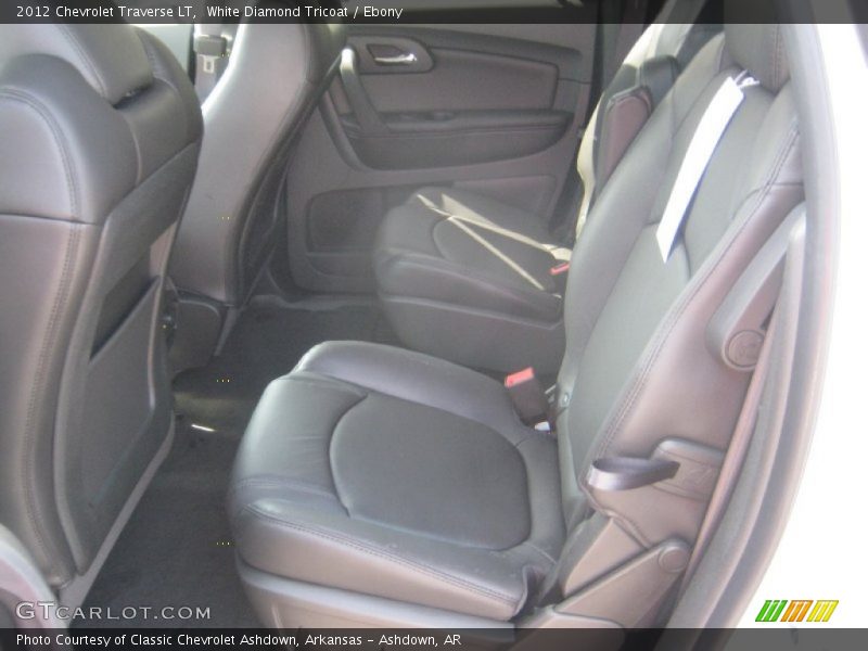 White Diamond Tricoat / Ebony 2012 Chevrolet Traverse LT
