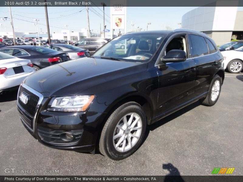 Brilliant Black / Black 2010 Audi Q5 3.2 quattro