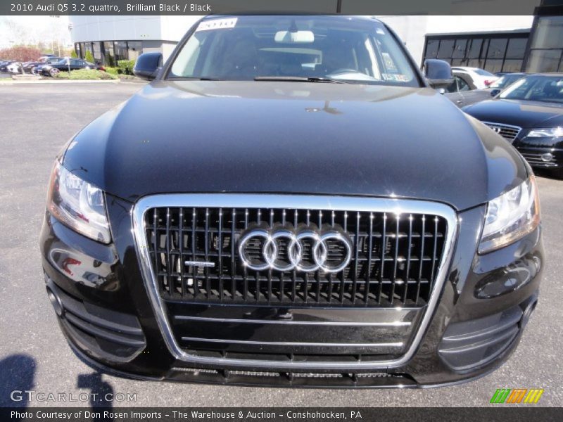 Brilliant Black / Black 2010 Audi Q5 3.2 quattro
