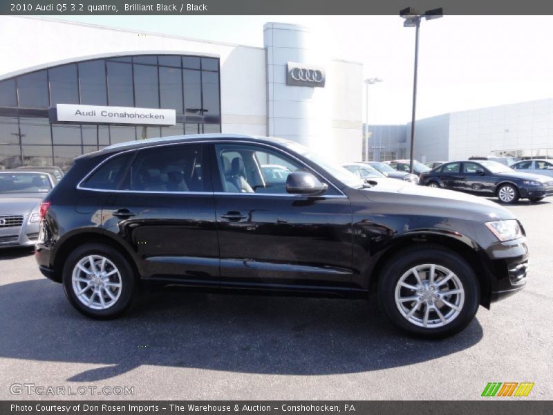Brilliant Black / Black 2010 Audi Q5 3.2 quattro