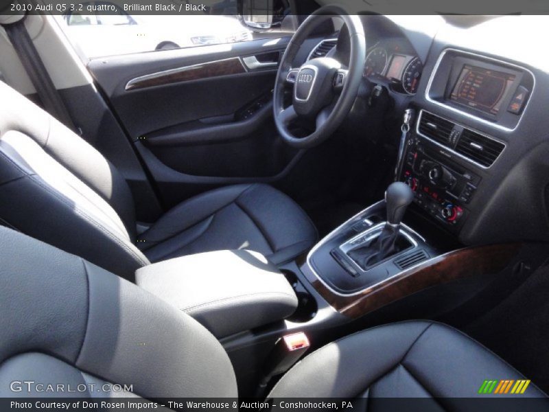 Brilliant Black / Black 2010 Audi Q5 3.2 quattro