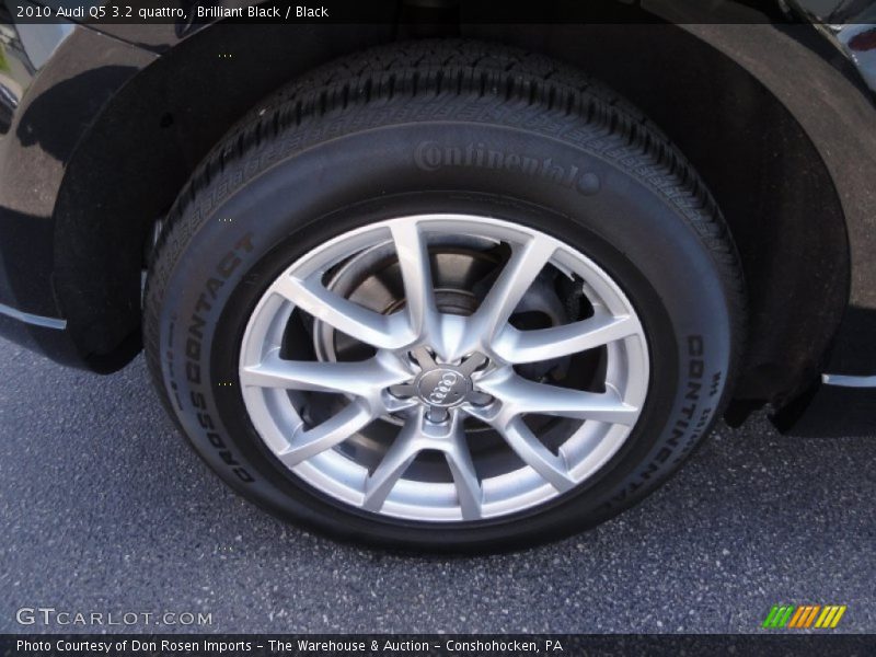 Brilliant Black / Black 2010 Audi Q5 3.2 quattro