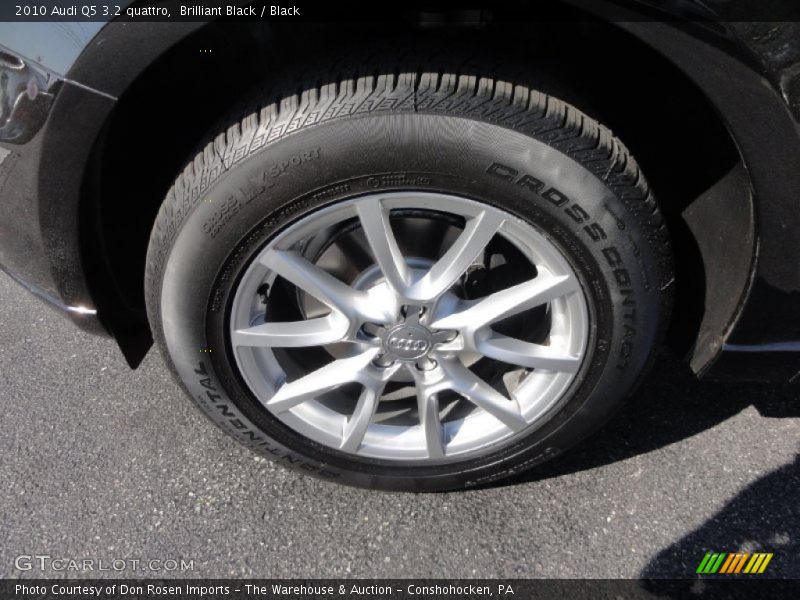 Brilliant Black / Black 2010 Audi Q5 3.2 quattro