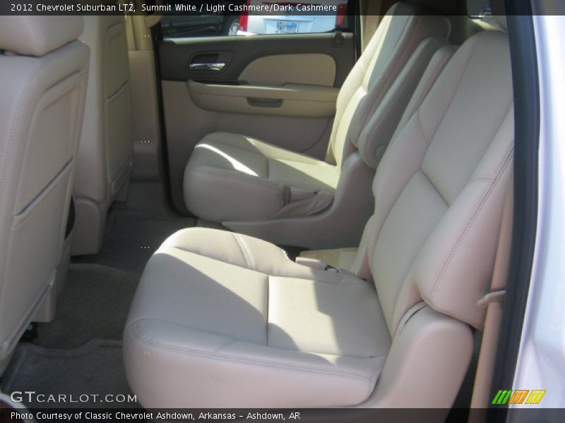 Summit White / Light Cashmere/Dark Cashmere 2012 Chevrolet Suburban LTZ