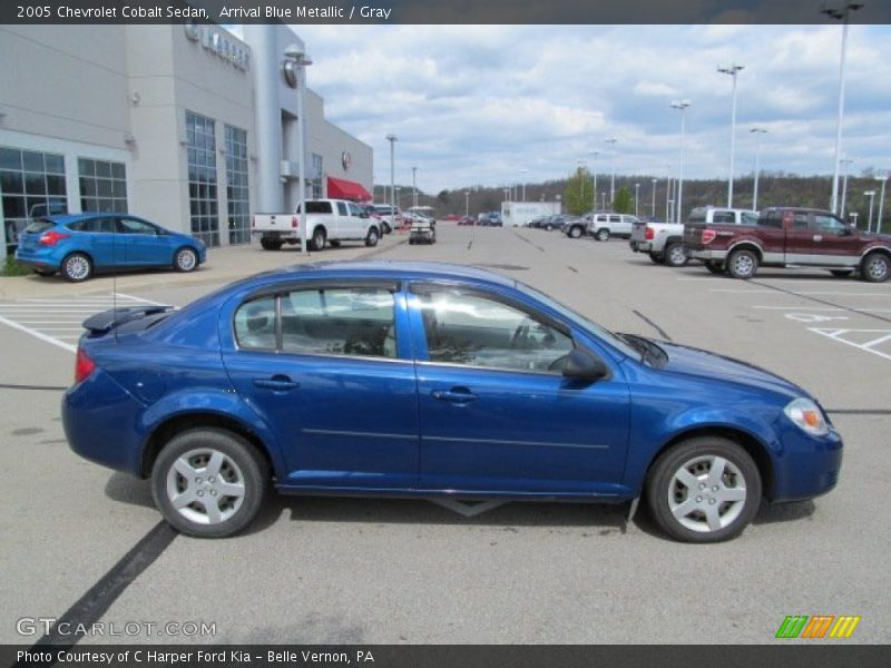 Arrival Blue Metallic / Gray 2005 Chevrolet Cobalt Sedan