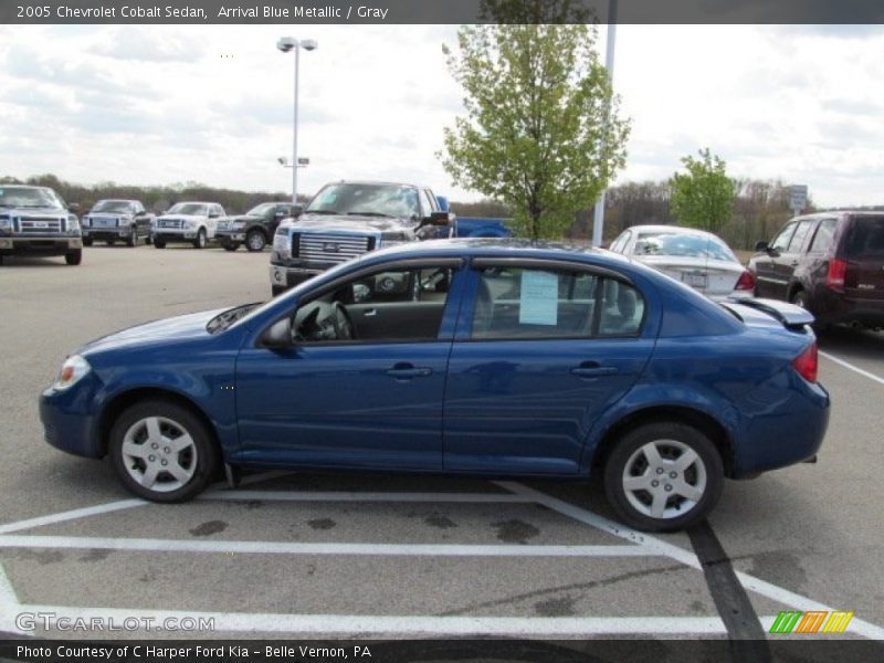 Arrival Blue Metallic / Gray 2005 Chevrolet Cobalt Sedan