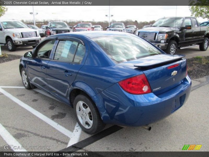 Arrival Blue Metallic / Gray 2005 Chevrolet Cobalt Sedan