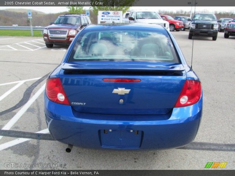Arrival Blue Metallic / Gray 2005 Chevrolet Cobalt Sedan