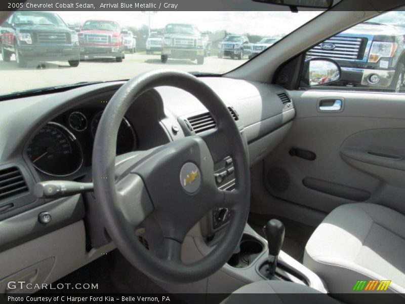 Arrival Blue Metallic / Gray 2005 Chevrolet Cobalt Sedan
