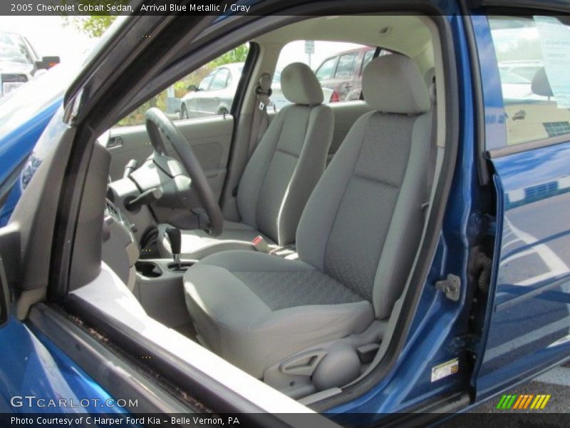 Arrival Blue Metallic / Gray 2005 Chevrolet Cobalt Sedan