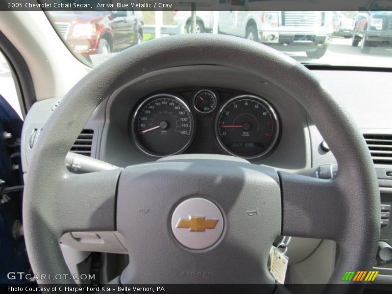 Arrival Blue Metallic / Gray 2005 Chevrolet Cobalt Sedan