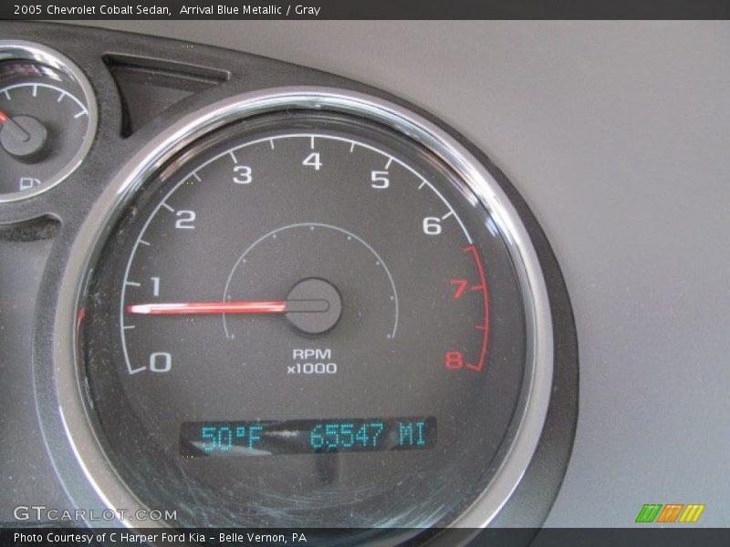 Arrival Blue Metallic / Gray 2005 Chevrolet Cobalt Sedan