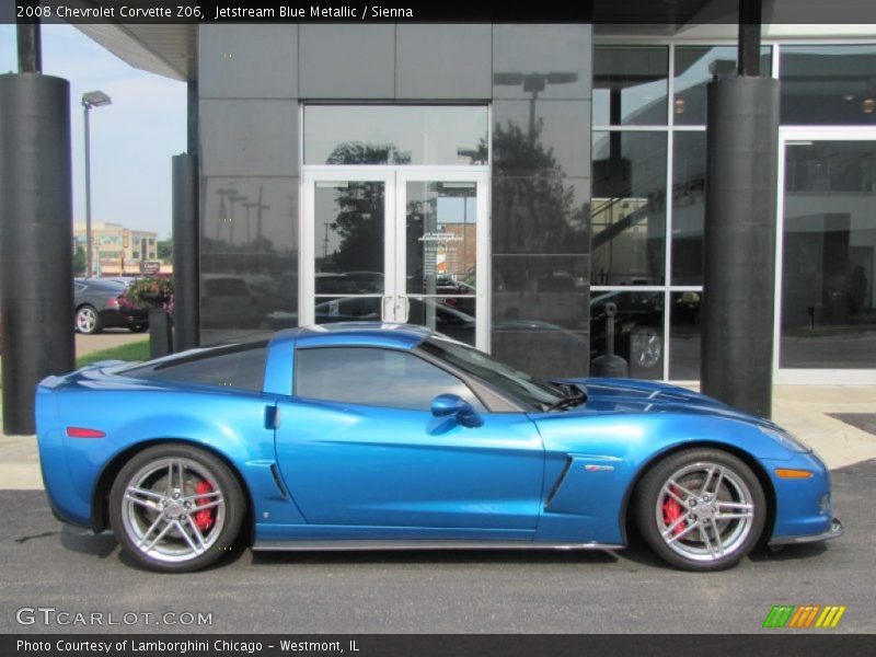  2008 Corvette Z06 Jetstream Blue Metallic