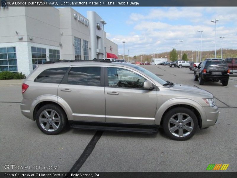 Light Sandstone Metallic / Pastel Pebble Beige 2009 Dodge Journey SXT AWD