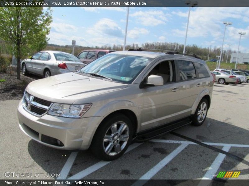 Light Sandstone Metallic / Pastel Pebble Beige 2009 Dodge Journey SXT AWD