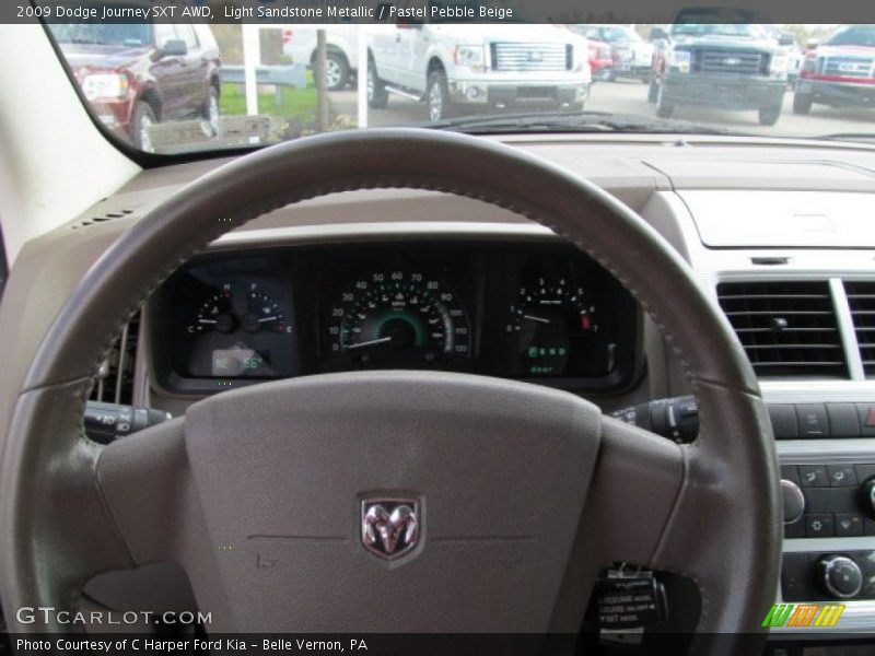 Light Sandstone Metallic / Pastel Pebble Beige 2009 Dodge Journey SXT AWD
