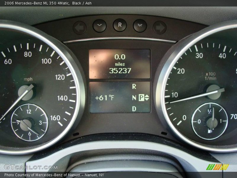 Black / Ash 2006 Mercedes-Benz ML 350 4Matic