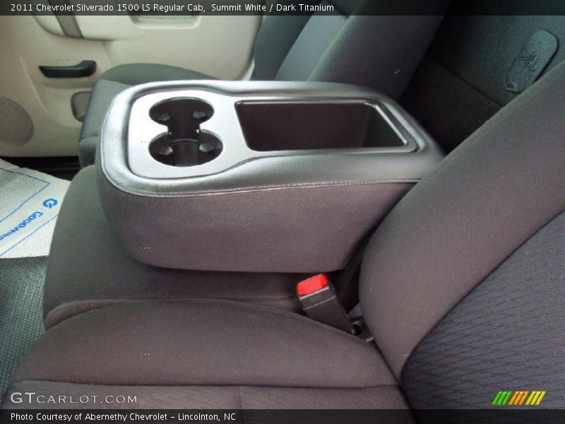 Summit White / Dark Titanium 2011 Chevrolet Silverado 1500 LS Regular Cab