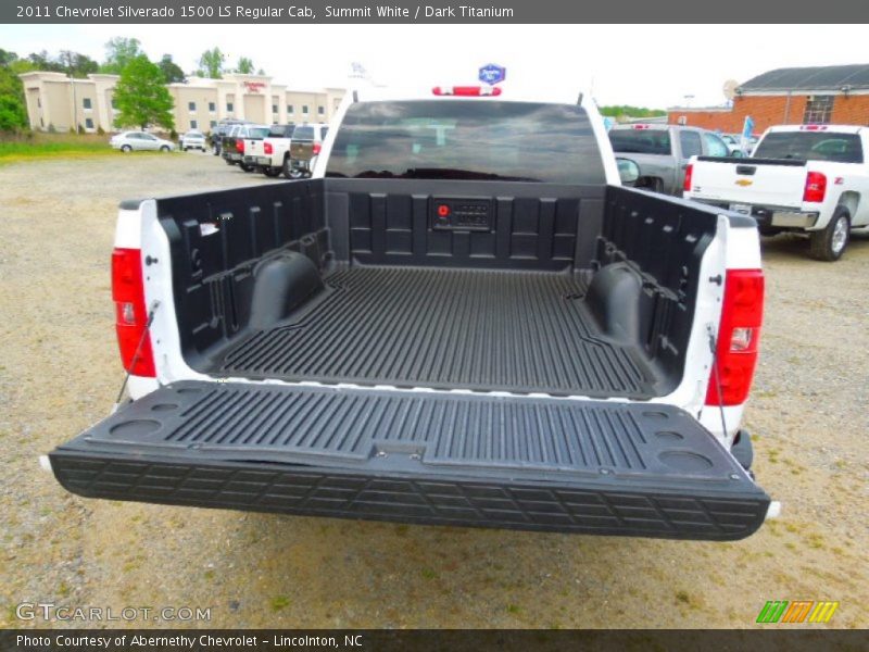 Summit White / Dark Titanium 2011 Chevrolet Silverado 1500 LS Regular Cab