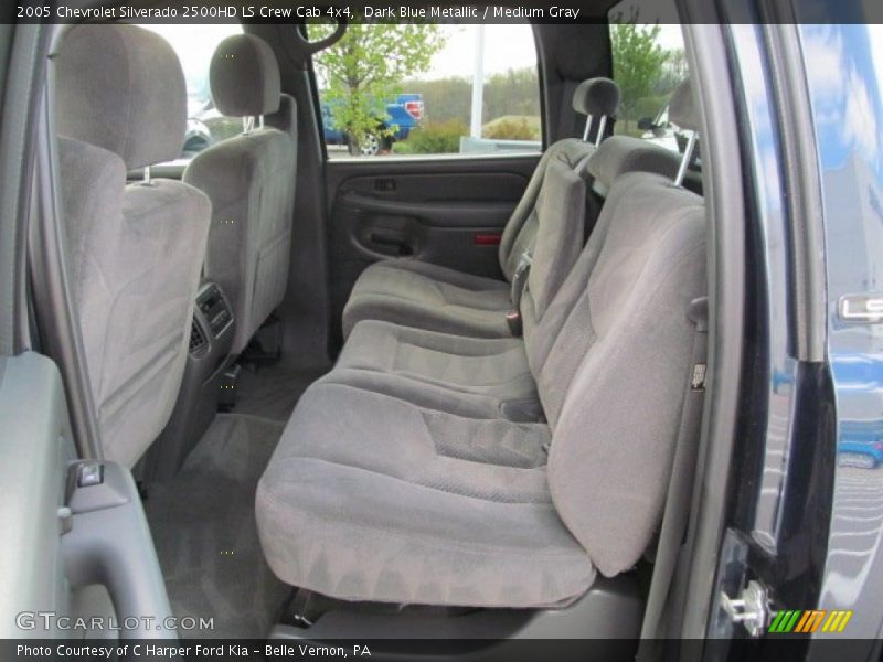 Dark Blue Metallic / Medium Gray 2005 Chevrolet Silverado 2500HD LS Crew Cab 4x4