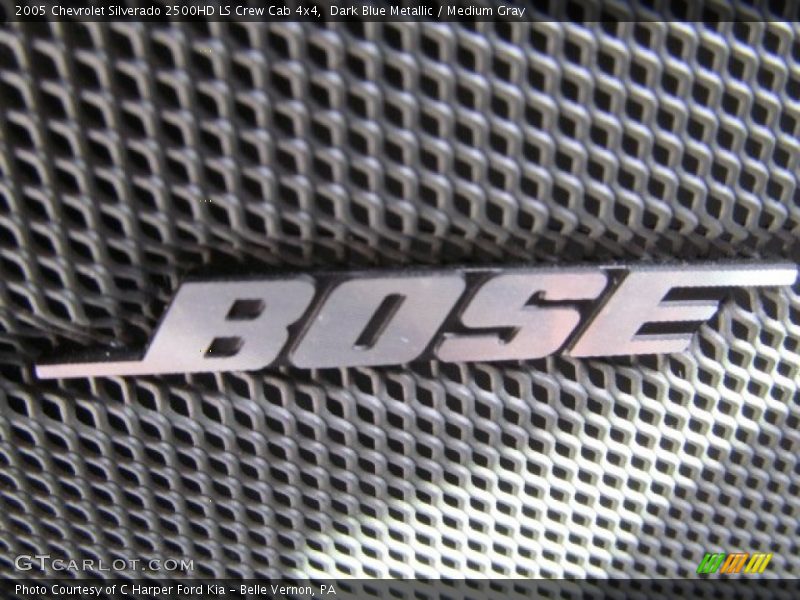 Dark Blue Metallic / Medium Gray 2005 Chevrolet Silverado 2500HD LS Crew Cab 4x4