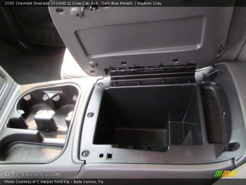 Dark Blue Metallic / Medium Gray 2005 Chevrolet Silverado 2500HD LS Crew Cab 4x4