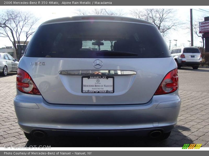 Alpine Rain Metallic / Macadamia 2006 Mercedes-Benz R 350 4Matic