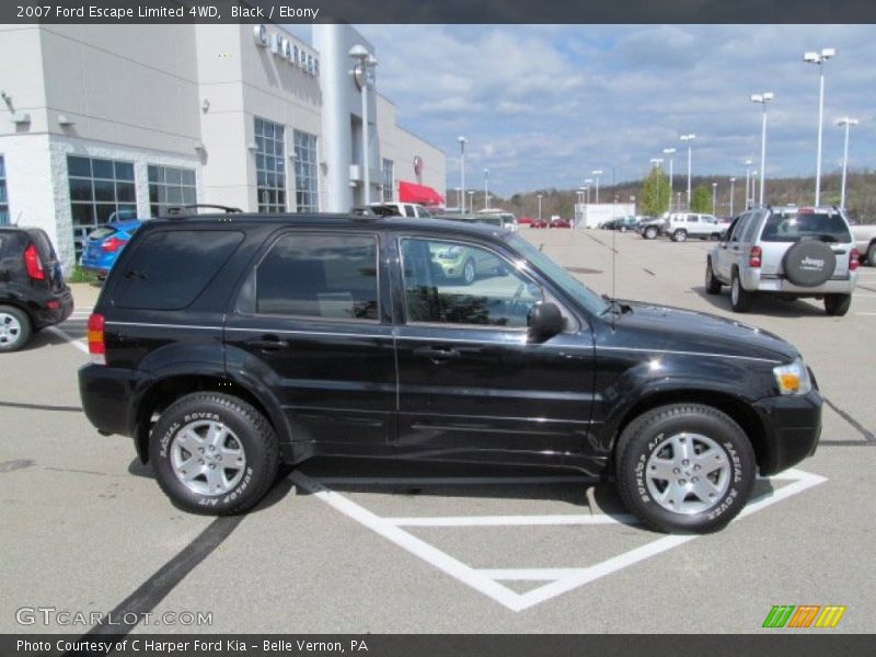 Black / Ebony 2007 Ford Escape Limited 4WD