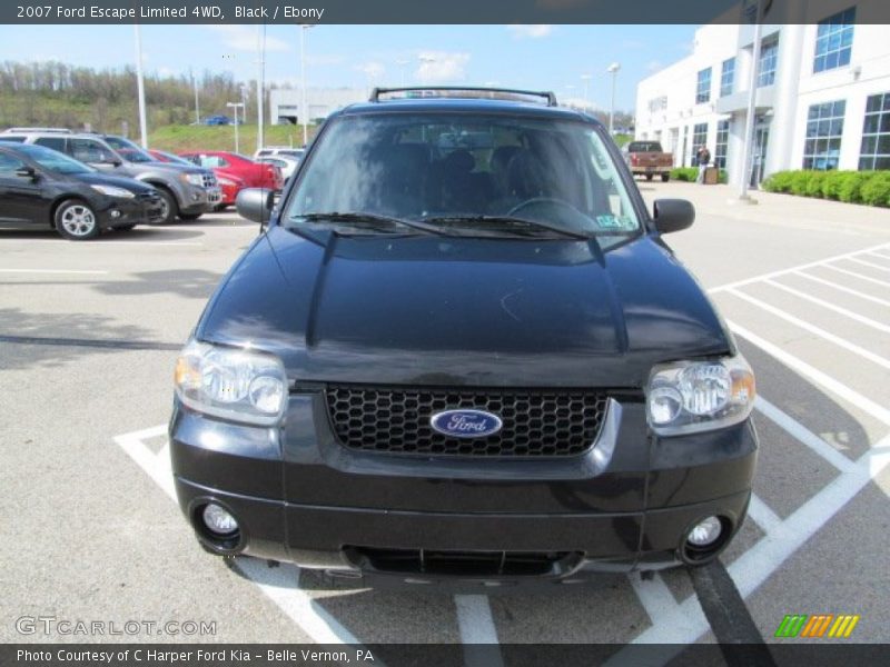 Black / Ebony 2007 Ford Escape Limited 4WD