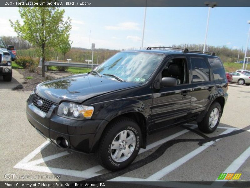 Black / Ebony 2007 Ford Escape Limited 4WD