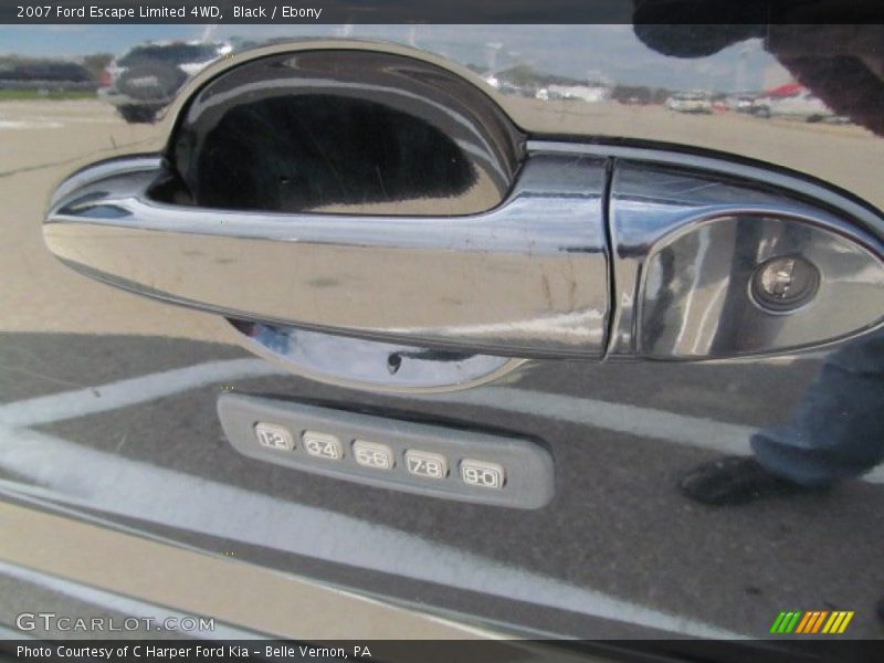 Black / Ebony 2007 Ford Escape Limited 4WD