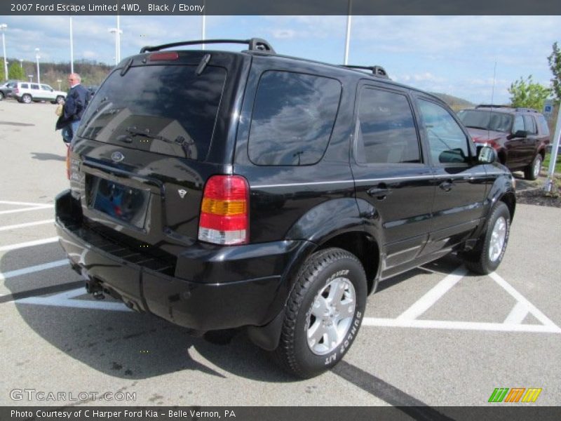 Black / Ebony 2007 Ford Escape Limited 4WD