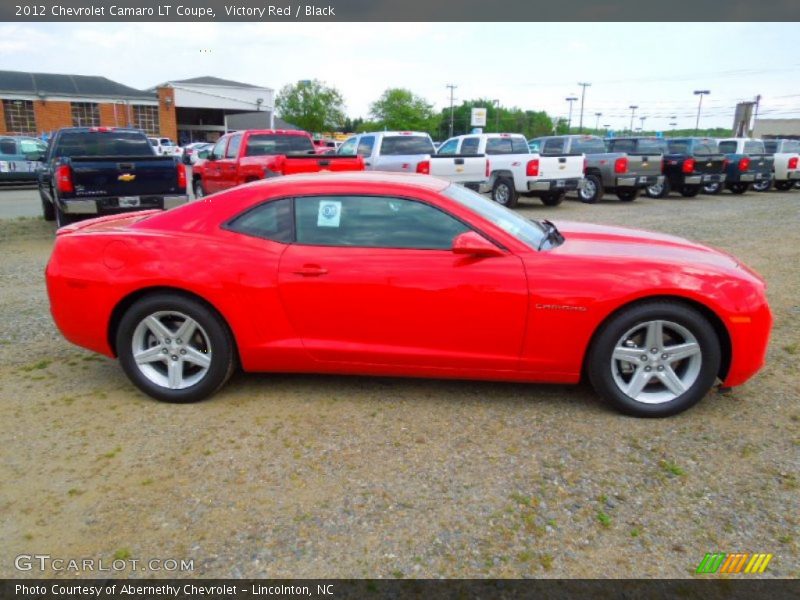 Victory Red / Black 2012 Chevrolet Camaro LT Coupe