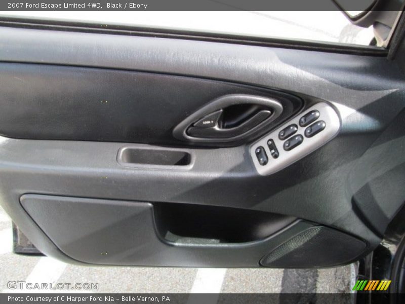 Black / Ebony 2007 Ford Escape Limited 4WD