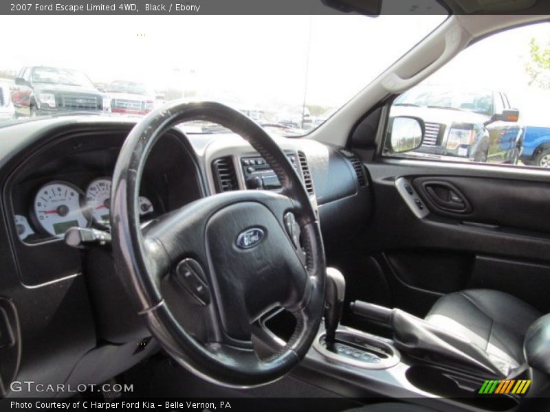 Black / Ebony 2007 Ford Escape Limited 4WD