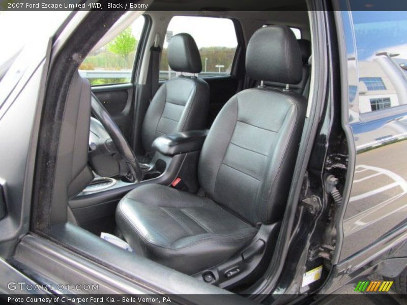 Black / Ebony 2007 Ford Escape Limited 4WD