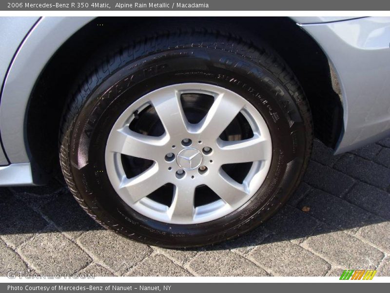 Alpine Rain Metallic / Macadamia 2006 Mercedes-Benz R 350 4Matic