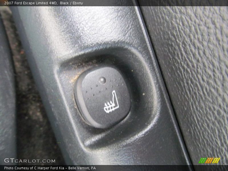 Black / Ebony 2007 Ford Escape Limited 4WD