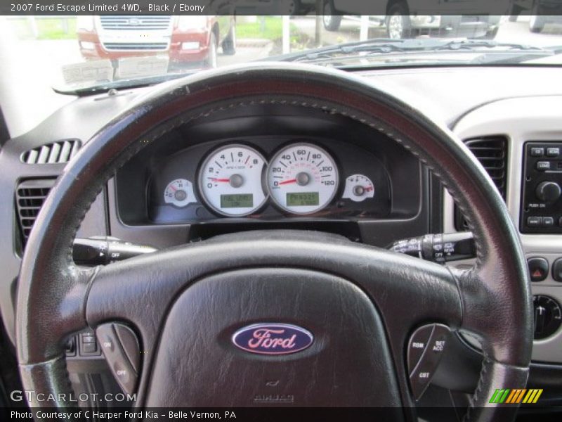 Black / Ebony 2007 Ford Escape Limited 4WD