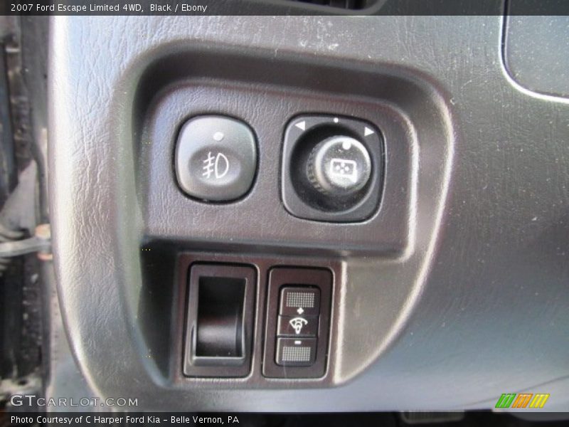 Black / Ebony 2007 Ford Escape Limited 4WD