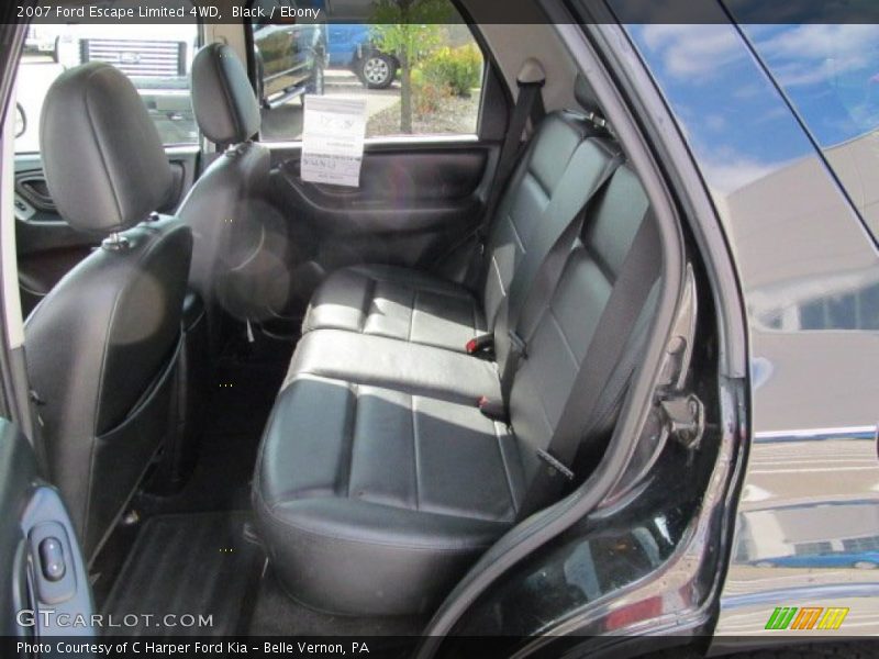 Black / Ebony 2007 Ford Escape Limited 4WD