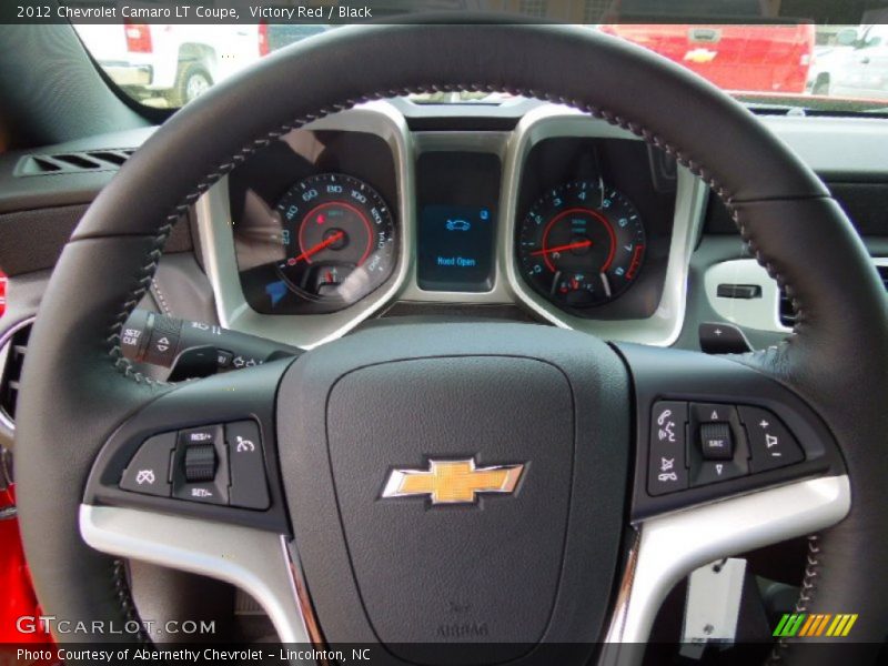 Victory Red / Black 2012 Chevrolet Camaro LT Coupe
