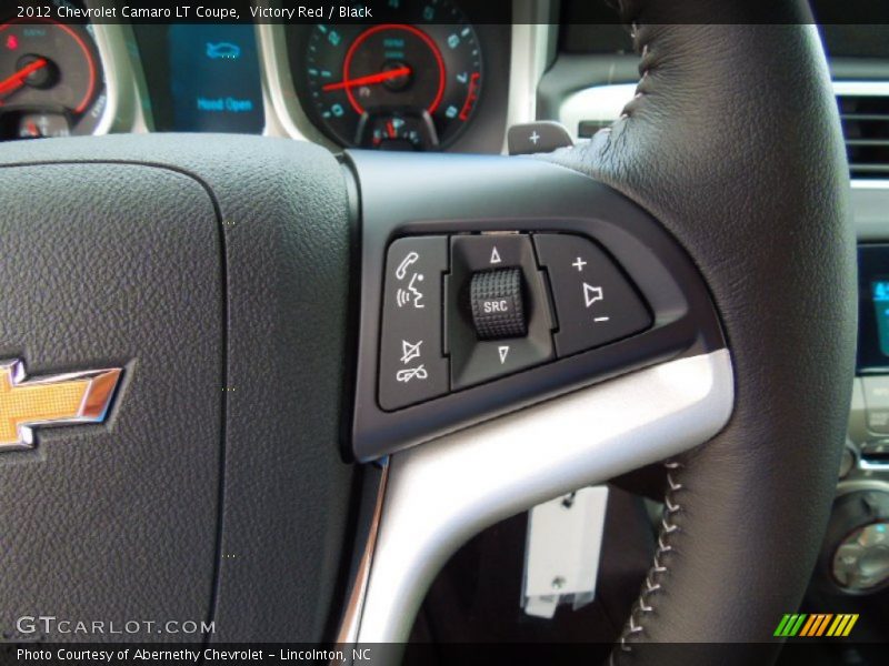 Victory Red / Black 2012 Chevrolet Camaro LT Coupe