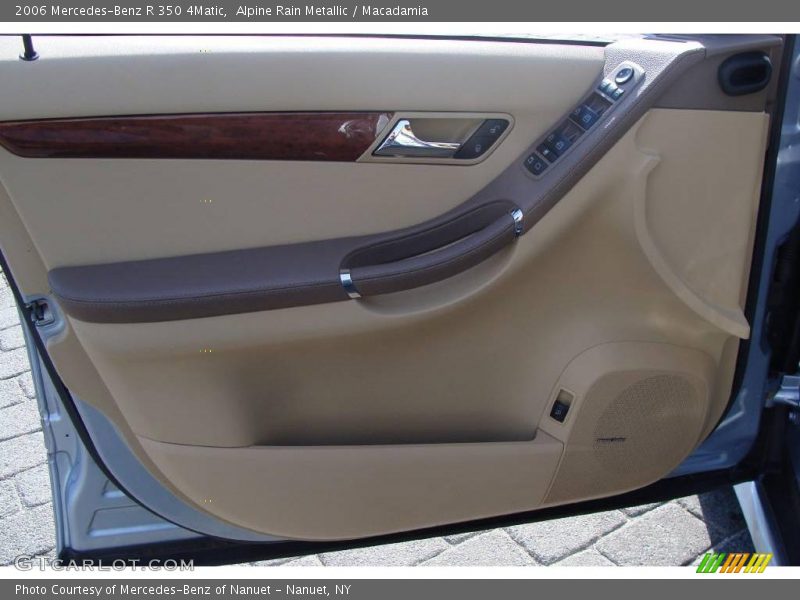 Alpine Rain Metallic / Macadamia 2006 Mercedes-Benz R 350 4Matic